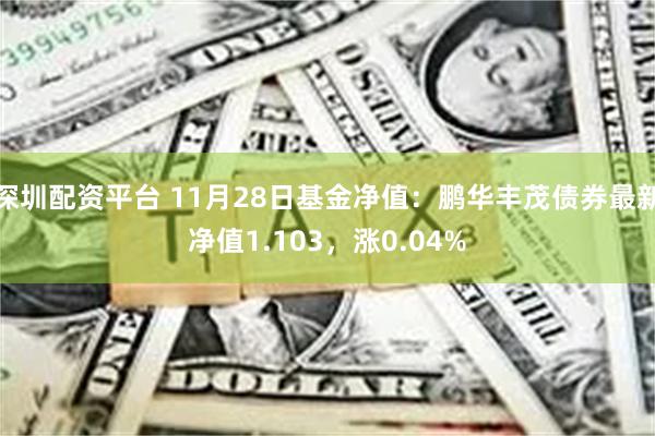 深圳配资平台 11月28日基金净值：鹏华丰茂债券最新净值1.103，涨0.04%