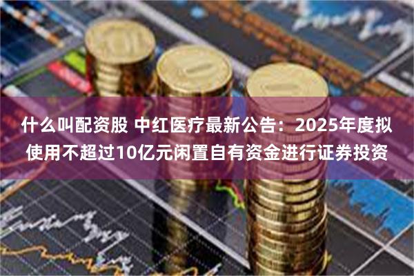 什么叫配资股 中红医疗最新公告：2025年度拟使用不超过10亿元闲置自有资金进行证券投资