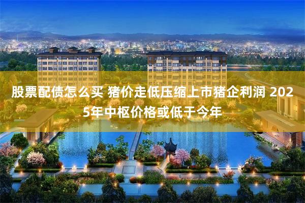 股票配债怎么买 猪价走低压缩上市猪企利润 2025年中枢价格或低于今年